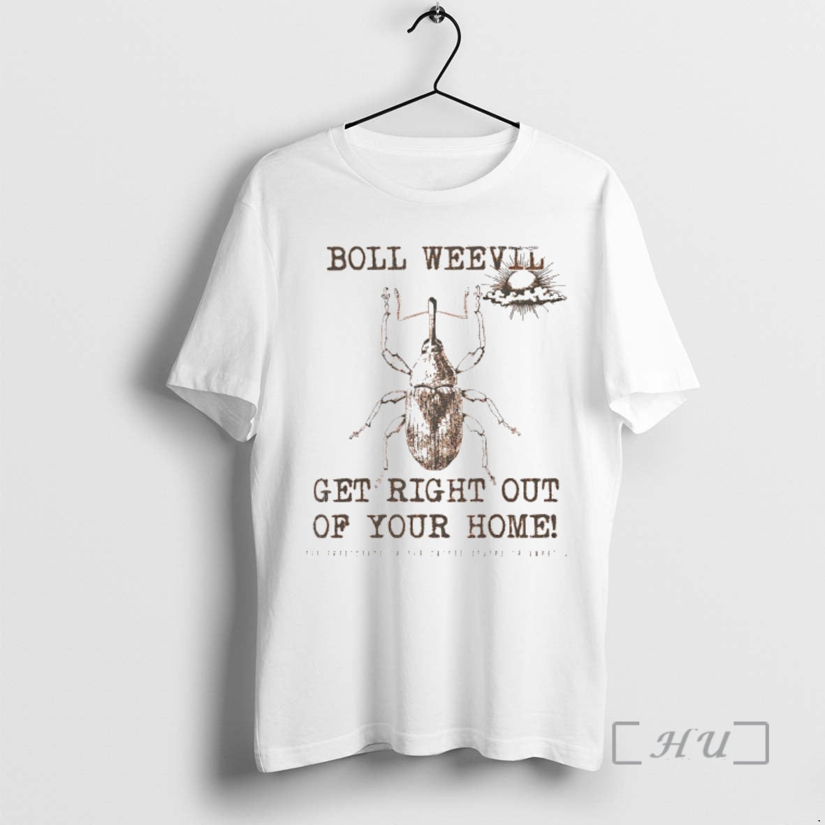 Officials Boll Weevil Get Right Out Of Your Home T-Shirts, Hoodie, Sweatshirt | HypeDripTees.com