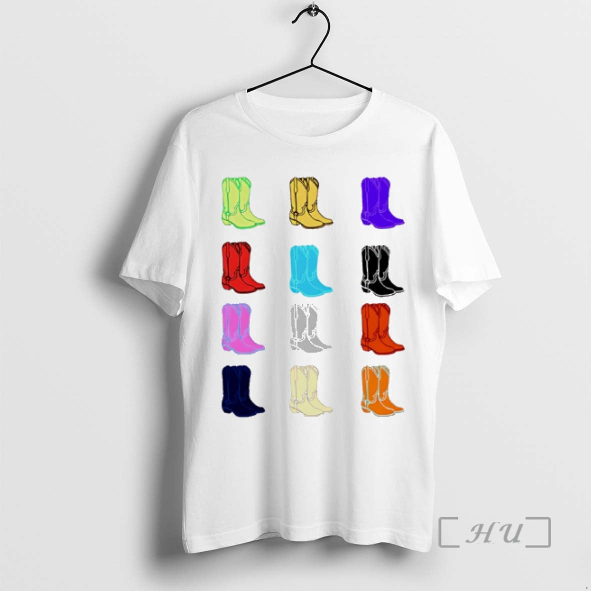 Officials Boots On The Ground Colors T-Shirts, Hoodie, Sweatshirt | HypeDripTees.com
