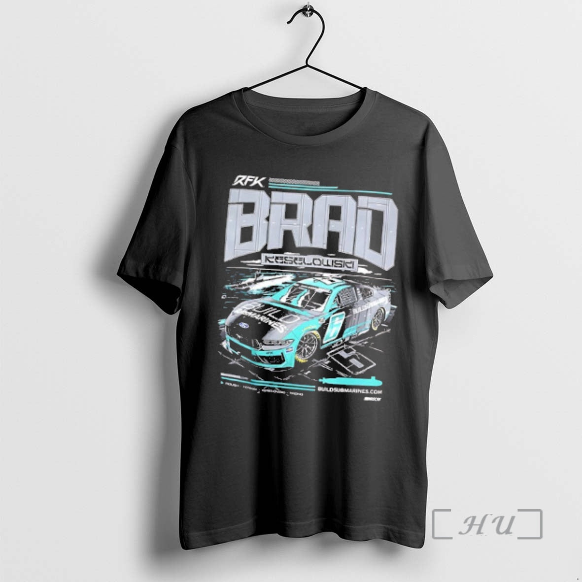 Officials Brad Keselowski 6 Buildsubmarines Signature 2 Sided T-Shirts, Hoodie, Sweatshirt | HypeDripTees.com