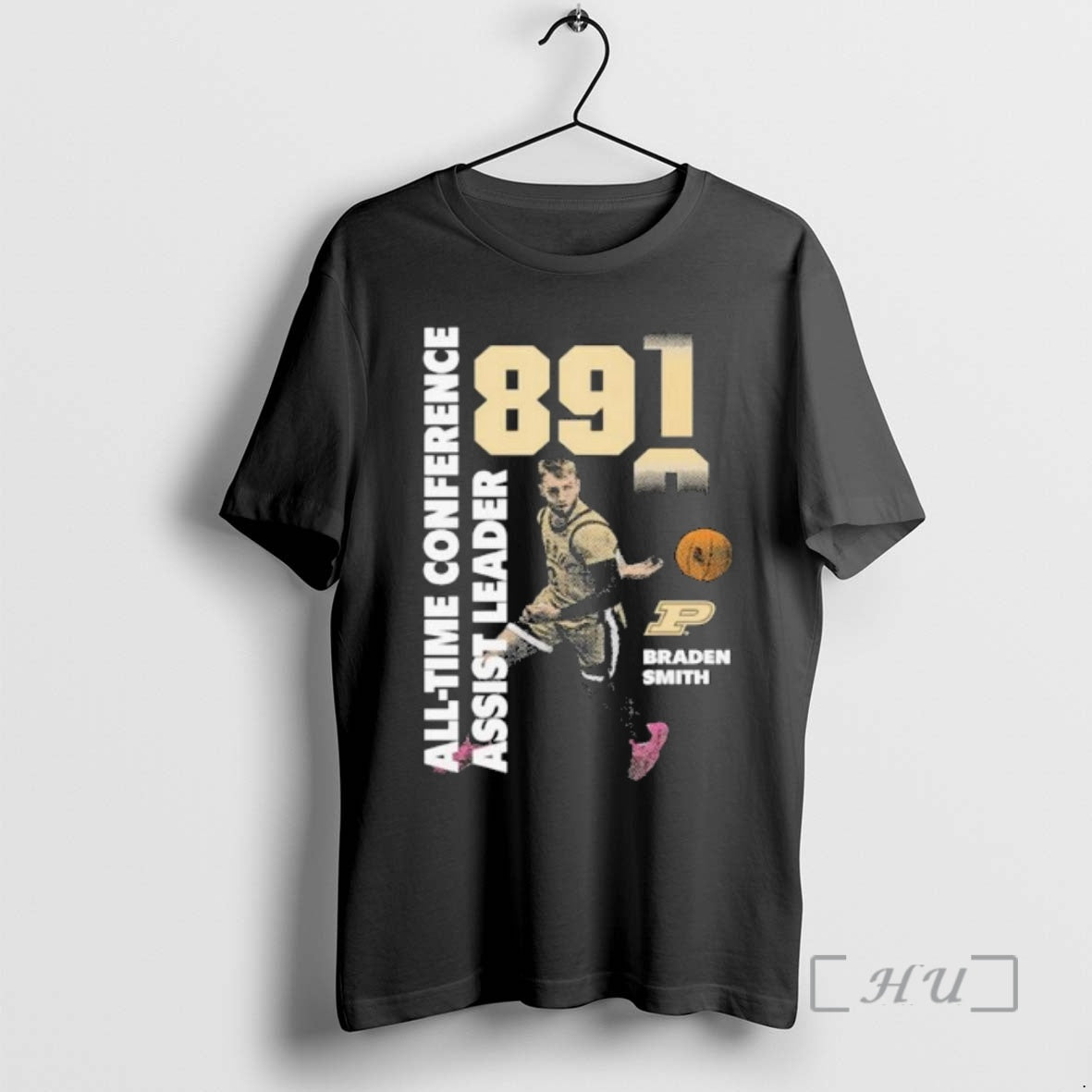 Officials Braden Smith All Time Conference Assist Leader 891 Purdue Boilermakers Basketball Premium T Shirts Hoodie,...