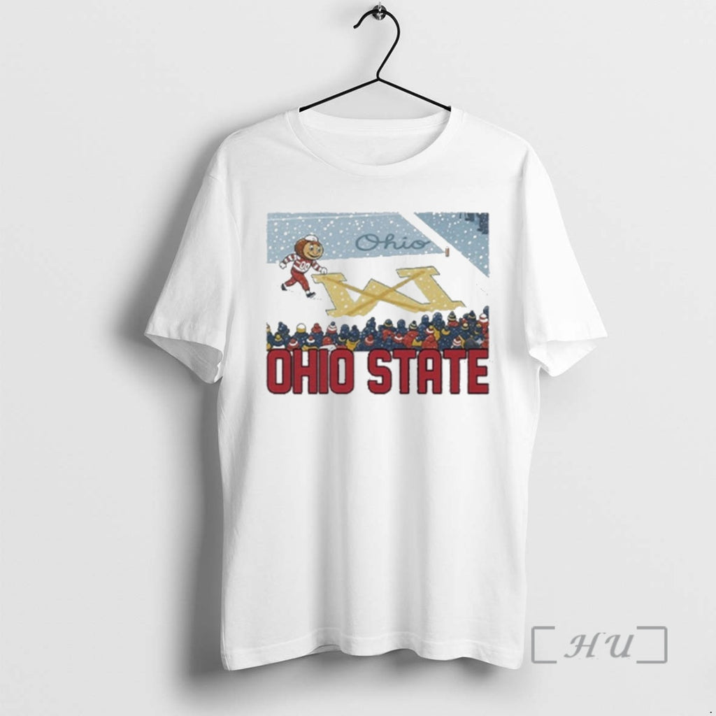 Officials Brutus Ohio State Snow Fan Football