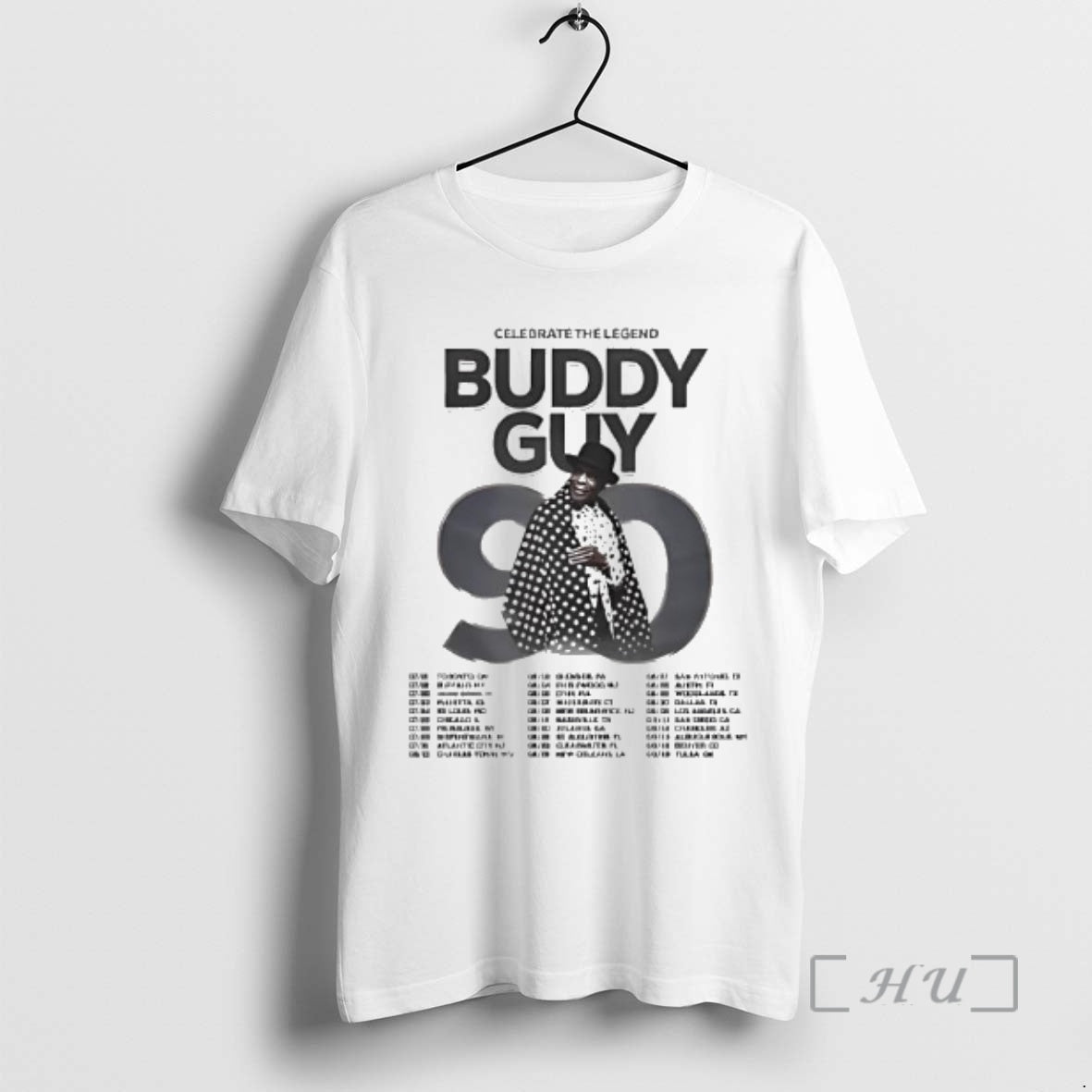 Officials Buddy Guy 90 Celebrate The Legend North America Tour 2026 Schedule Dates Premium T-Shirts, Hoodie, Sweatshirt