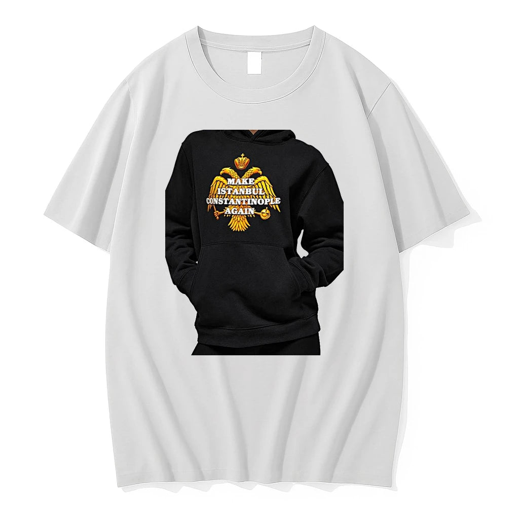 Officials Byzantine Empire Double Headed Eagle Make Istanbul Constantinople Again Premium T Shirt