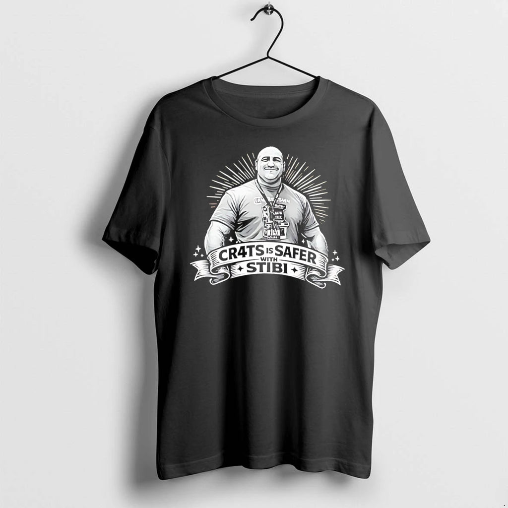 Officials Cr4ts Is Safer With Stibi Tee Premium T Shirt