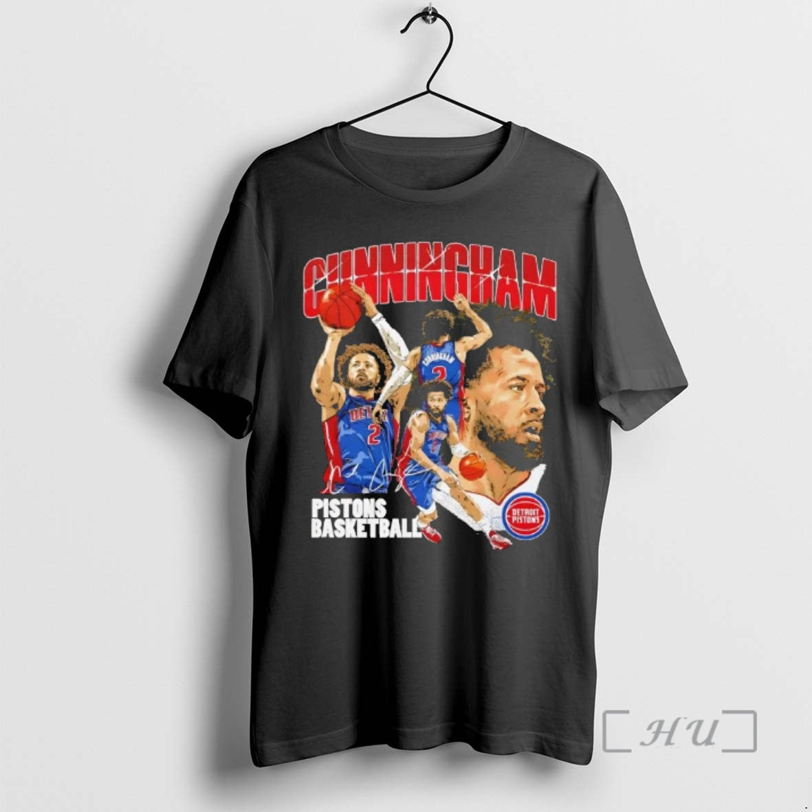 Officials Cade Cunningham Detroit Pistons Basketball Collage Graphic T-Shirts, Hoodie, Sweatshirt | HypeDripTees.com