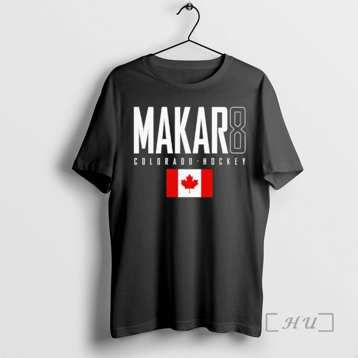 Officials Cale Makar 8 Colorado Avalanche Canada Flag Elite
