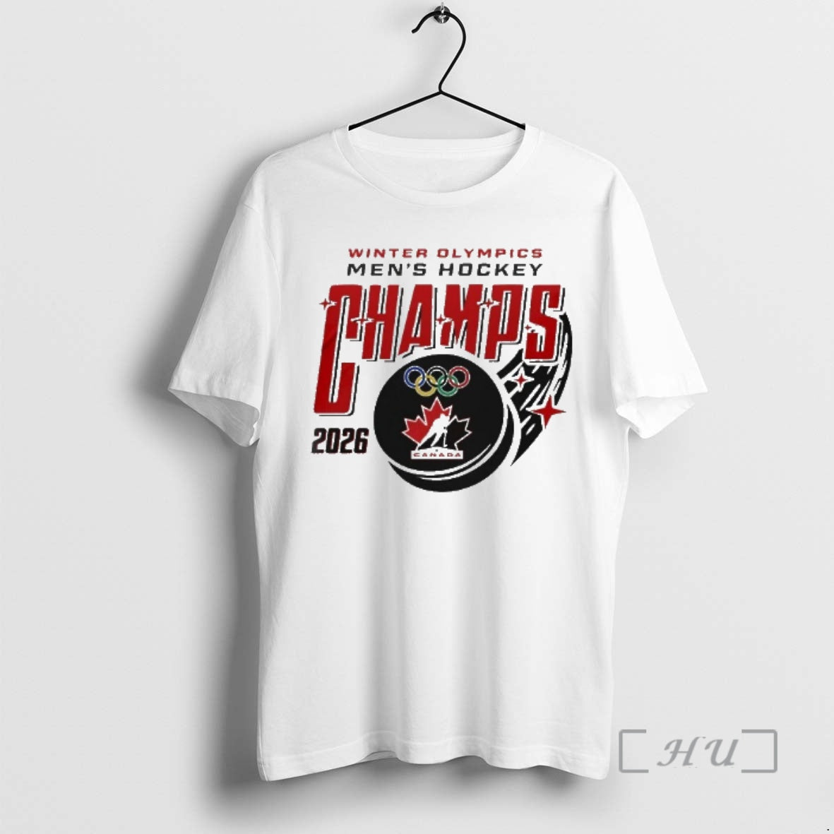 Officials Canada Team Hockey 2026 Winter Olympics Mens Hockey Champs T-Shirts, Hoodie, Sweatshirt | HypeDripTees.com