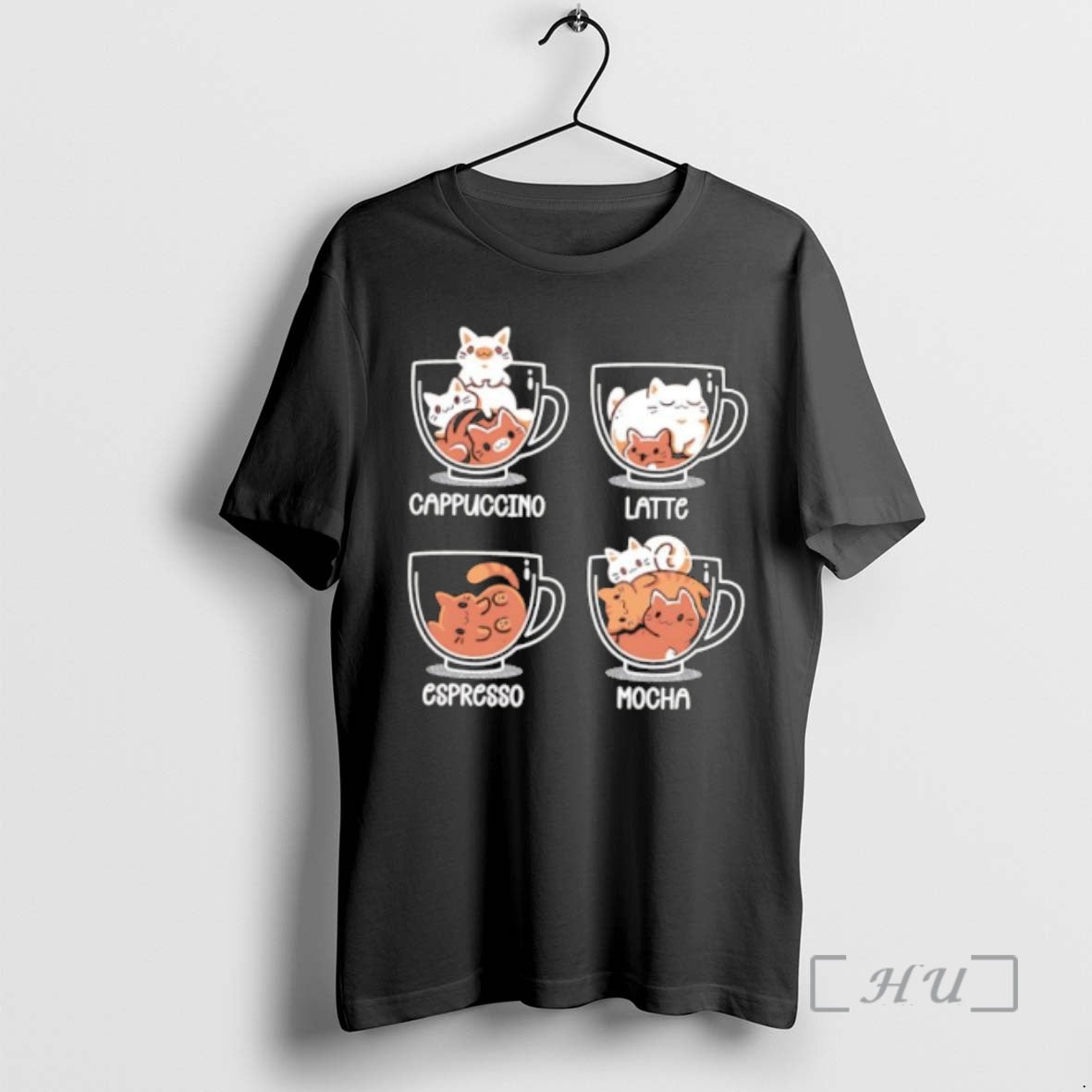 Officials Cappuccino Latte Espresso Mocha Cute Coffee Cats T-Shirts, Hoodie, Sweatshirt | HypeDripTees.com