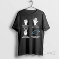Officials Carolina Panthers Nothing Beats Rock Beats Scissors Paper Beats Rock Scissors Beats Paper Premium