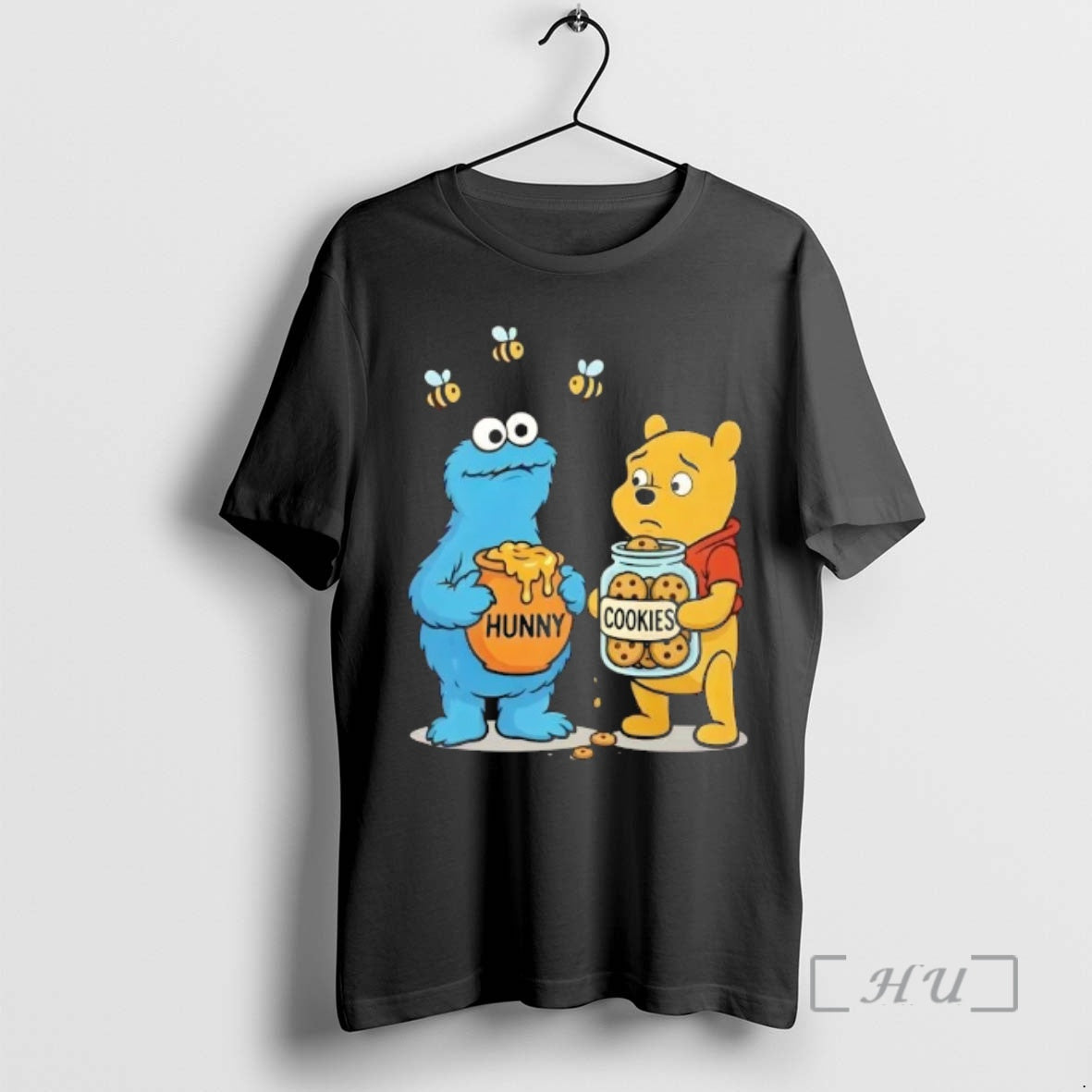 Officials Character Swap Cookie And Honey Jar Mashup T-Shirts, Hoodie, Sweatshirt | HypeDripTees.com