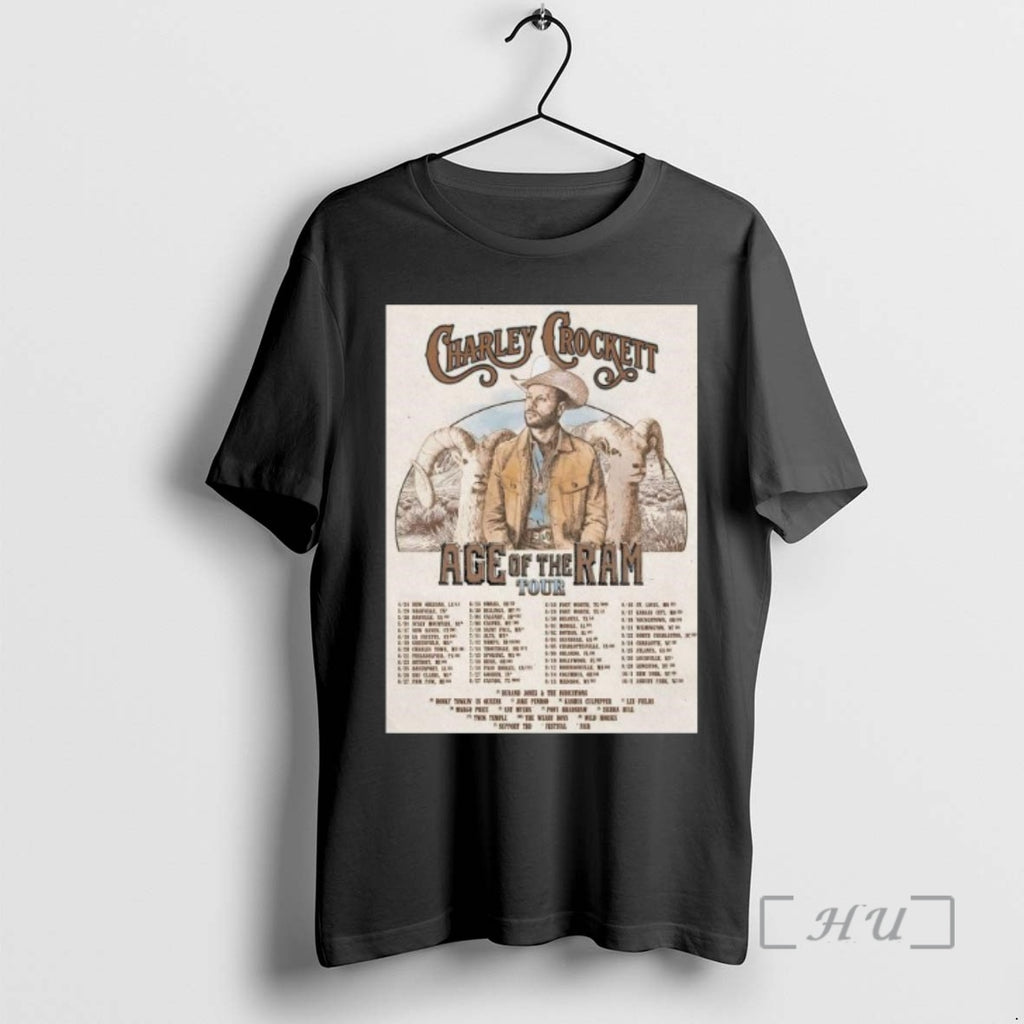 Officials Charley Crockett Age Of The Ram Tour 2026
