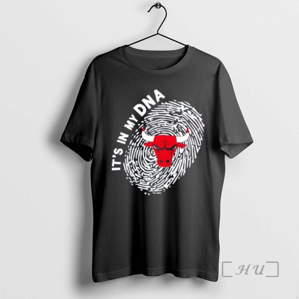 Officials Chicago Bulls In My Dna Logo