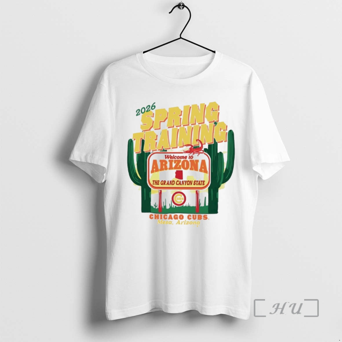 Officials Chicago Cubs 2026 Spring Training Welcome To Arizona The Grand Canyon State Premium T-Shirts, Hoodie, Sweatshirt