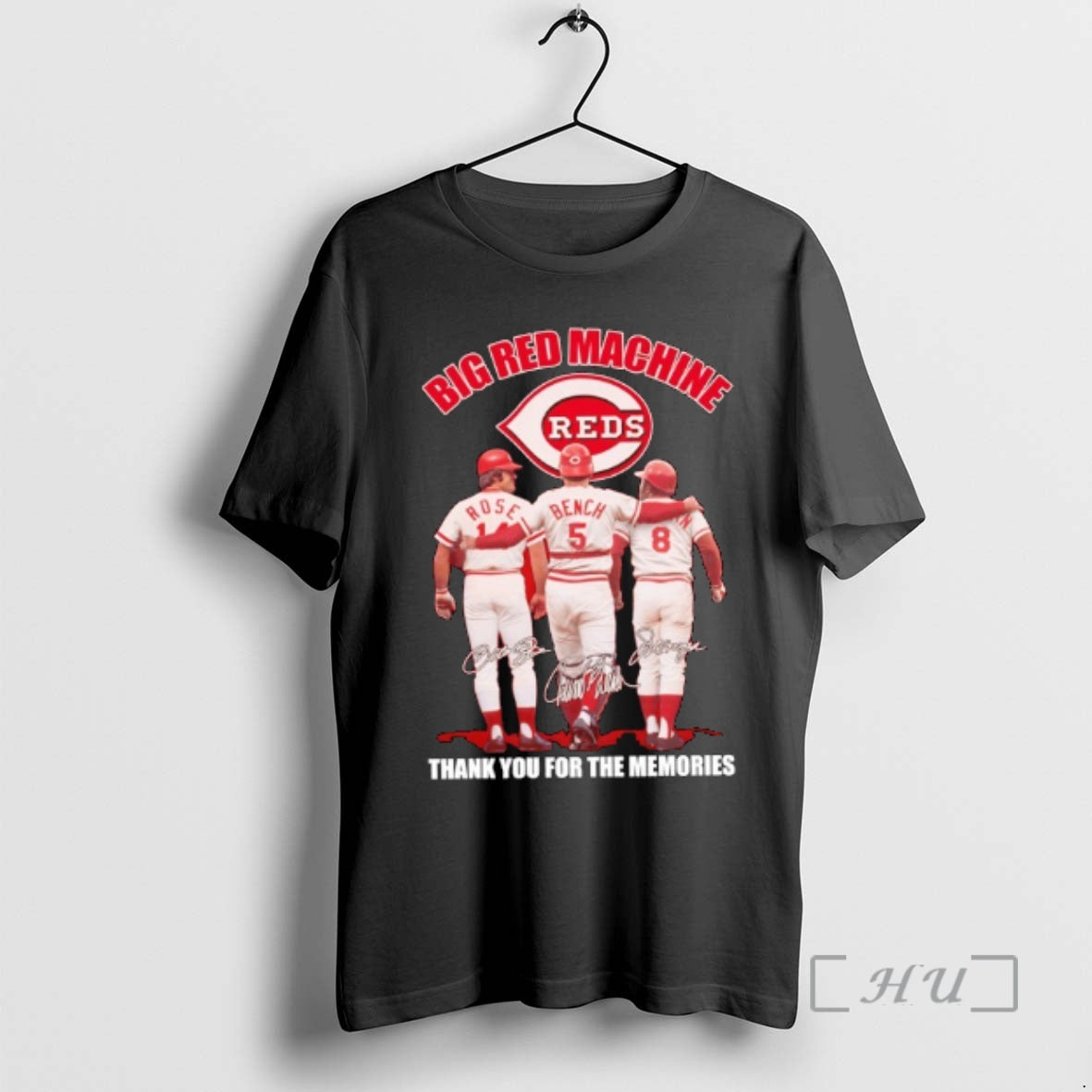 Officials Cincinnati Reds Big Red Machine Pete Rose Johnny Bench And Joe Morgan Thank You T-Shirts, Hoodie, Sweatshirt