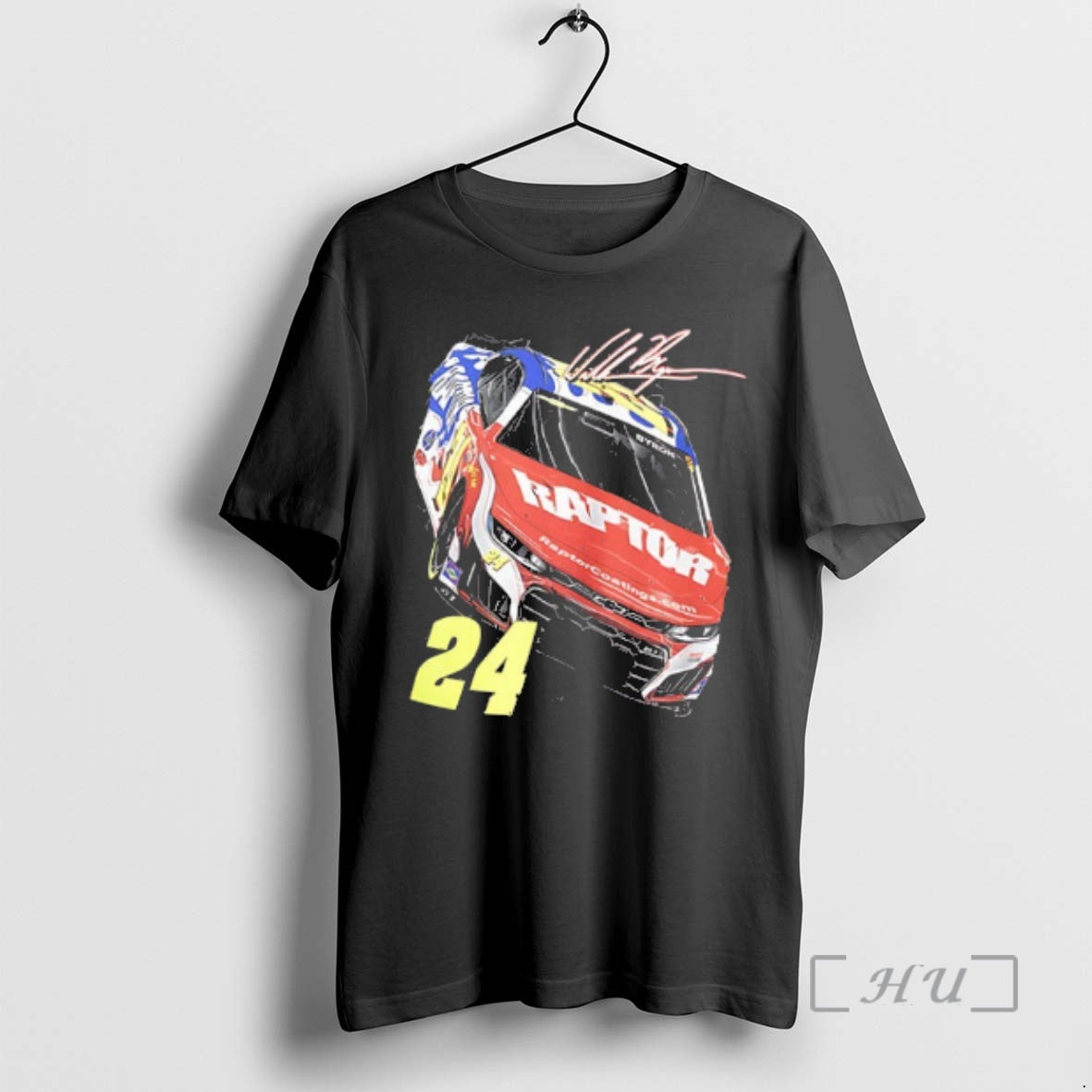 Officials Classic Ink William Byron Powder Raptor Signature 2 Sided T-Shirts, Hoodie, Sweatshirt | HypeDripTees.com