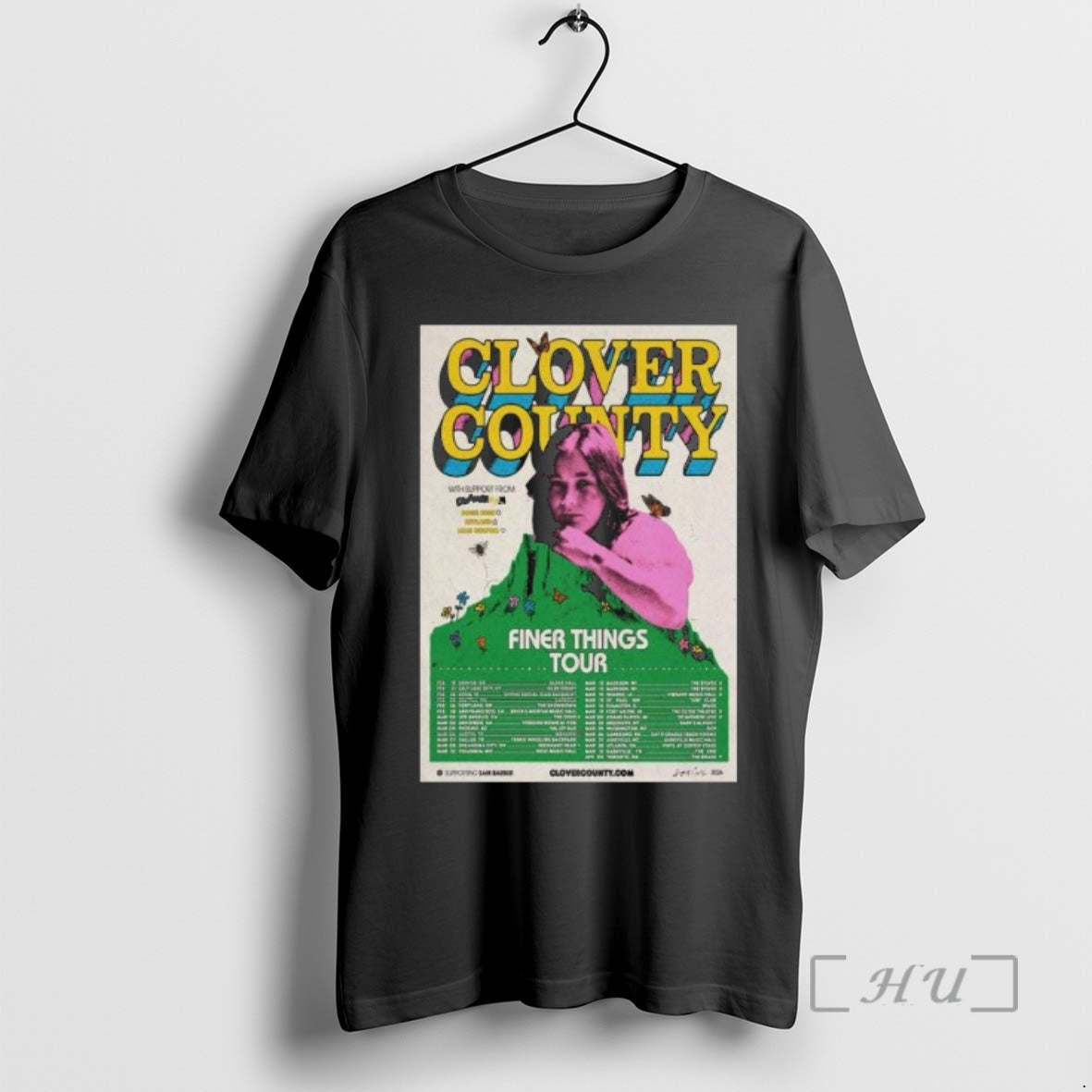 Officials Clover County Finer Things Tour 2026 T-Shirts, Hoodie, Sweatshirt | HypeDripTees.com