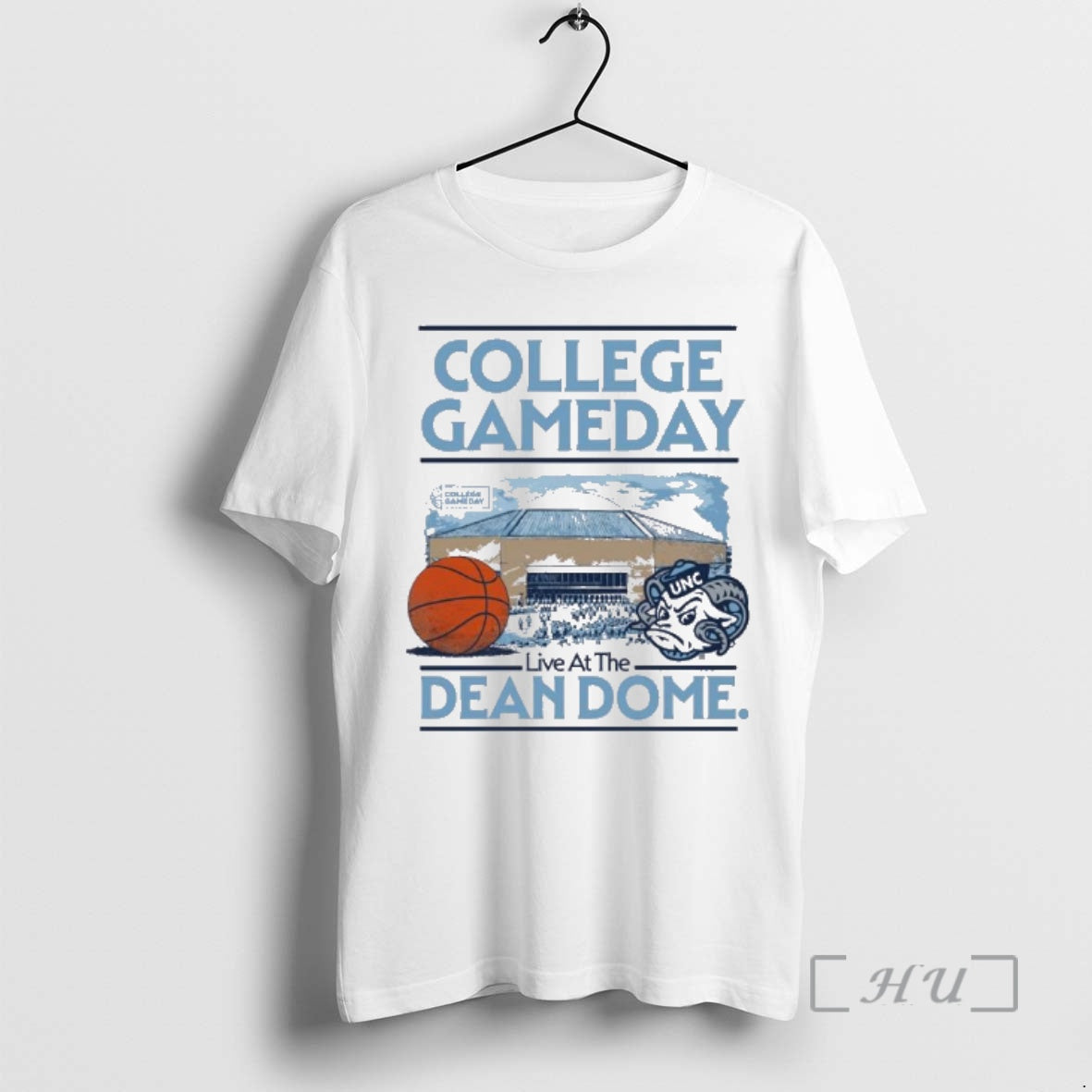 Officials College Gameday Unc Basketball Dean Dome T-Shirts, Hoodie, Sweatshirt | HypeDripTees.com