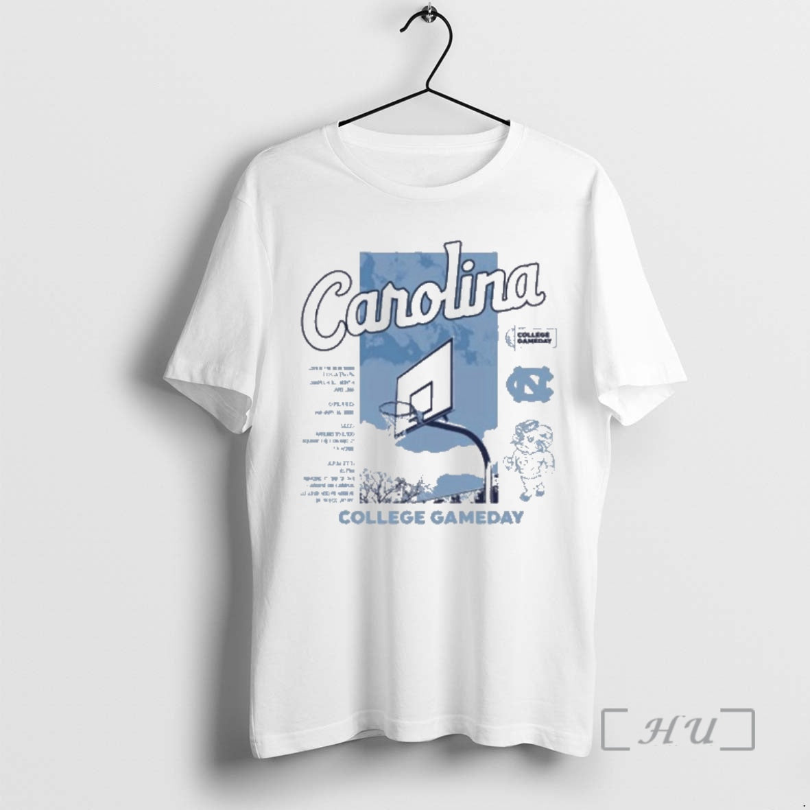 Officials College Gameday Unc Basketball Goal T-Shirts, Hoodie, Sweatshirt | HypeDripTees.com