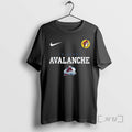 Officials Colorado Avalanche X Buc Ees Built Different Mascot Double Sided Graphic Premium T Shirts