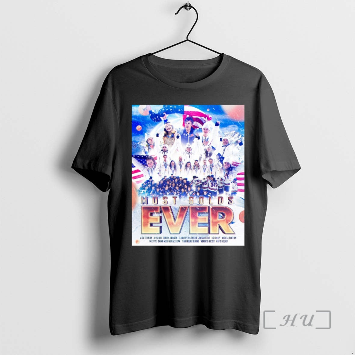 Officials Congrats To Team Usa On Winning Its Most Golds Ever At The Winter Olympics T-Shirts, Hoodie, Sweatshirt
