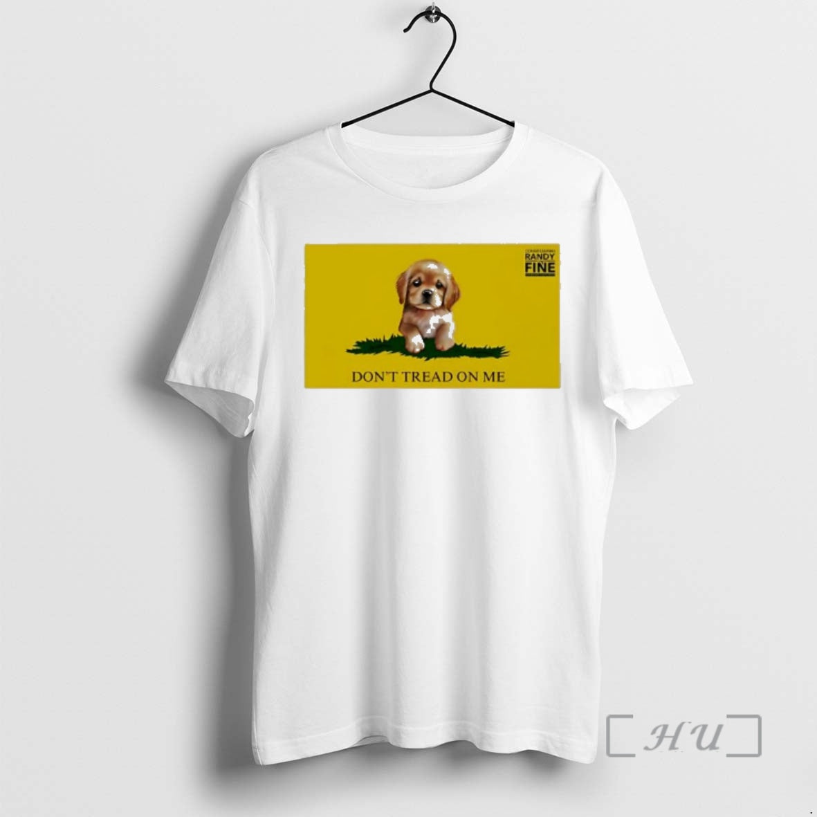 Officials Congressman Randy Fine Golden Retriever Puppy Dont Tread On Me Premium T Shirts Sweater Hoodie, Sweatshirt