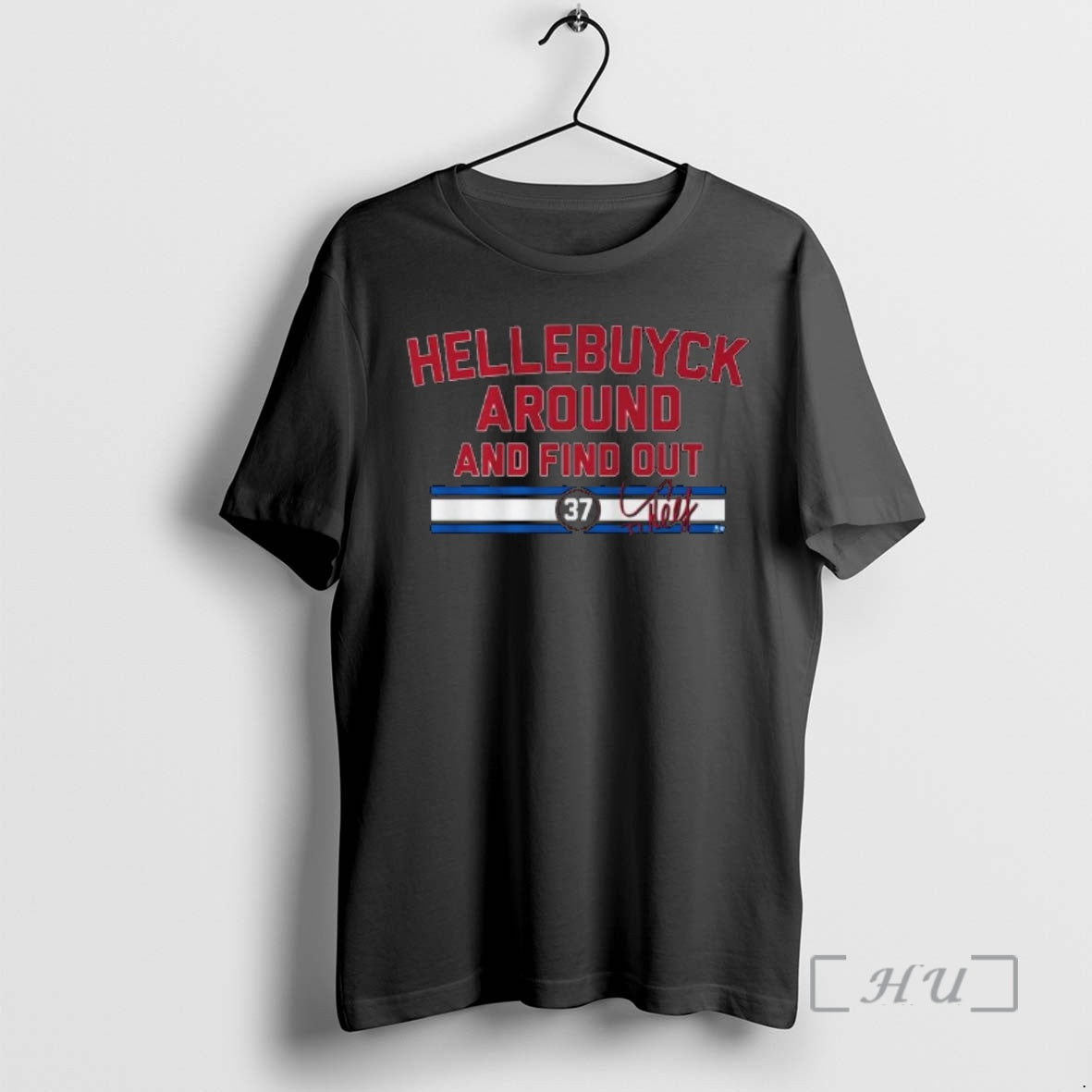 Officials Connor Hellebuyck Around And Find Out Signature T-Shirts, Hoodie, Sweatshirt | HypeDripTees.com
