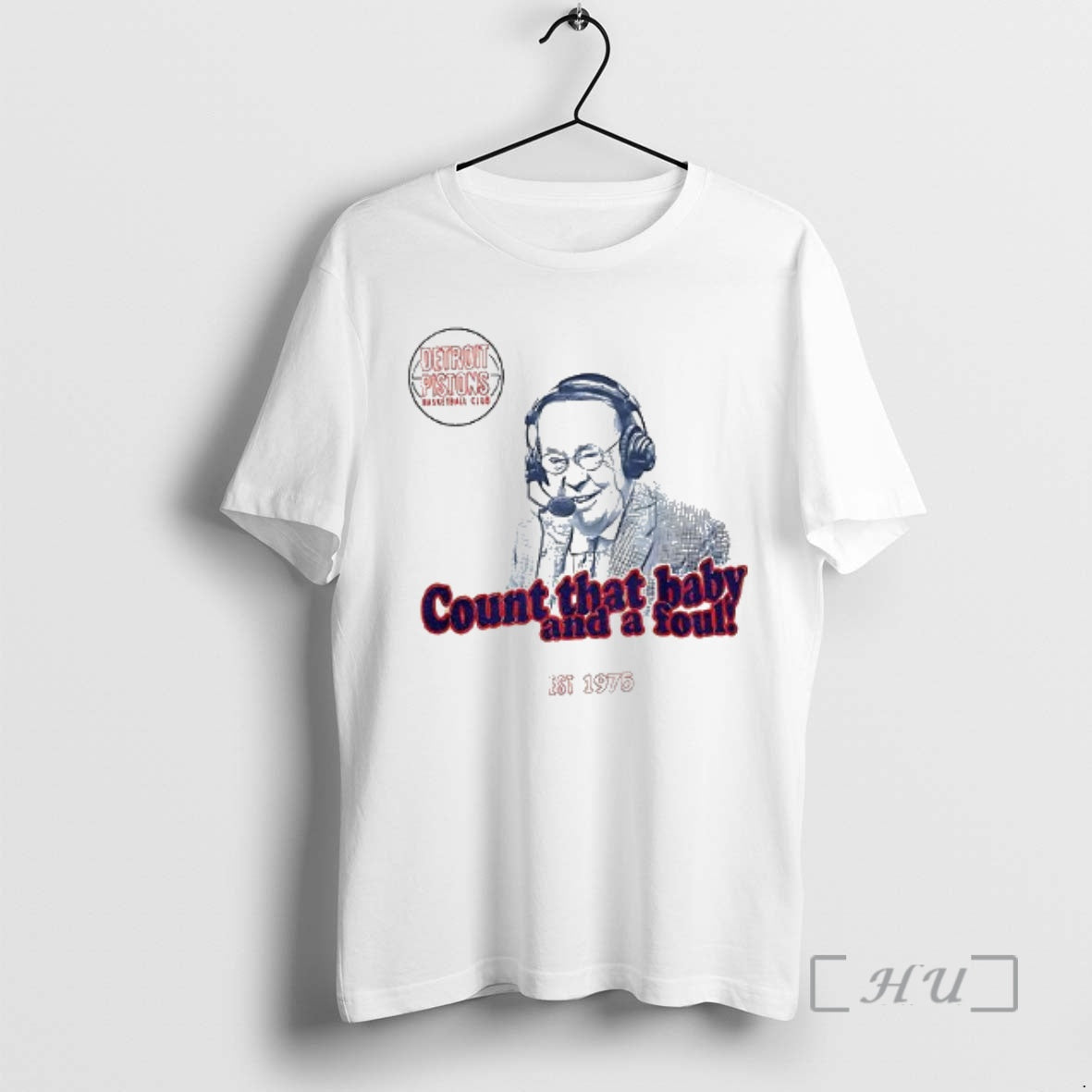 Officials Count That Baby And A Foul Detroit Pistons Woman T-Shirts, Hoodie, Sweatshirt | HypeDripTees.com