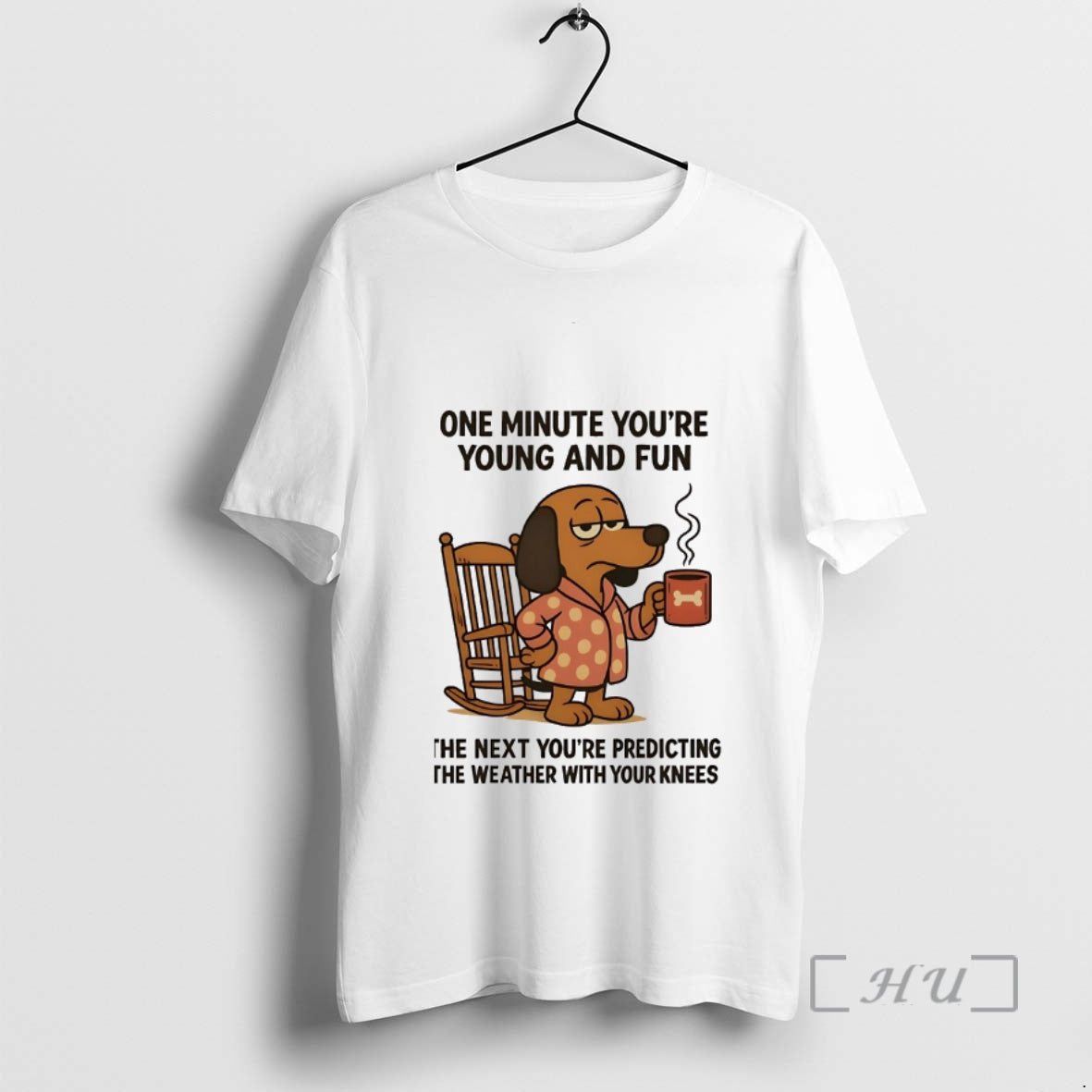 Officials Dachshund One Minute Youre Young And Fun The Next Youre Predicting The Weather With T-Shirts, Hoodie, Sweatshirt