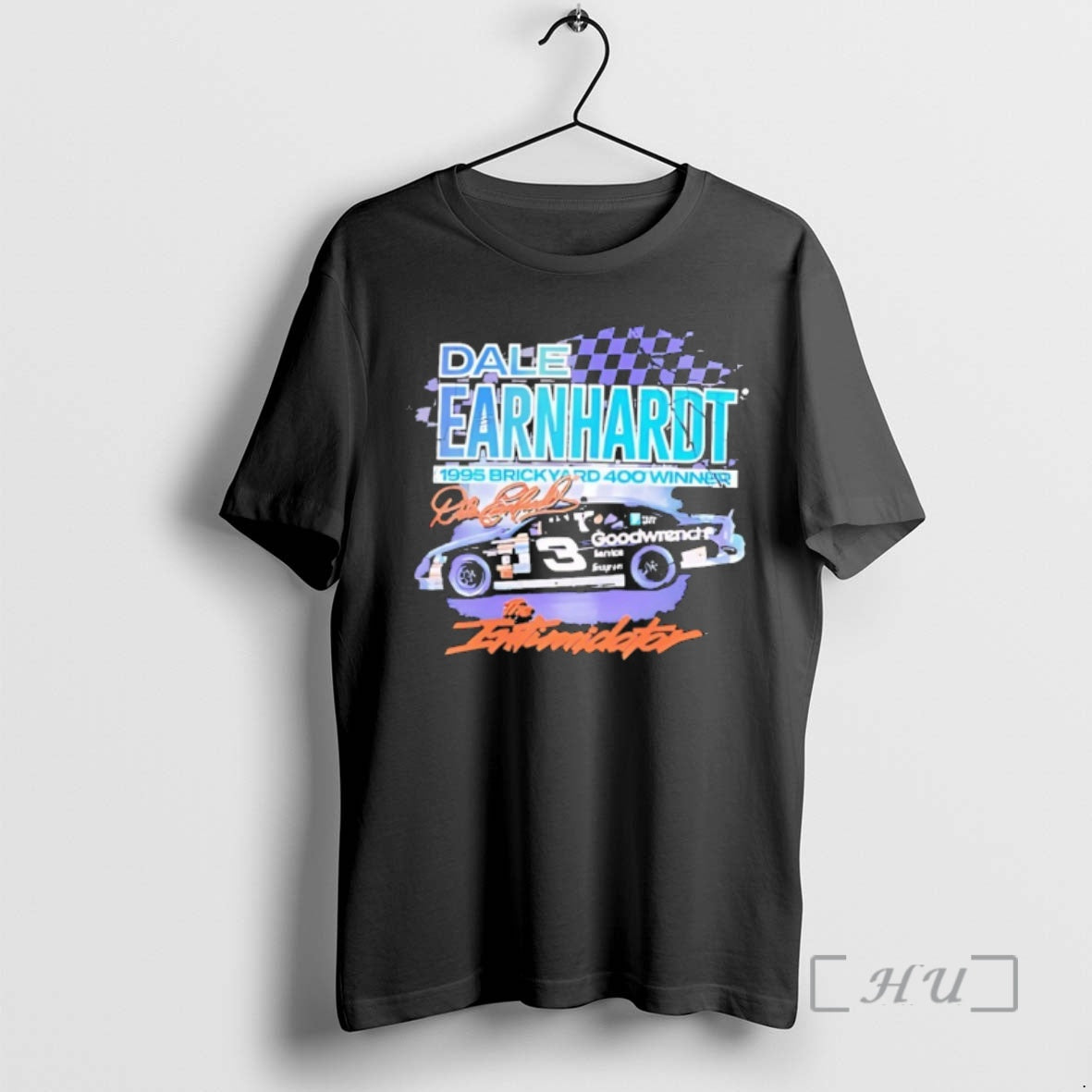 Officials Dale Earnhardt 1995 Brickyard 400 Winner The Intimidator Goodwrench Racing Car Premium T Shirts Hoodie, Sweatshirt
