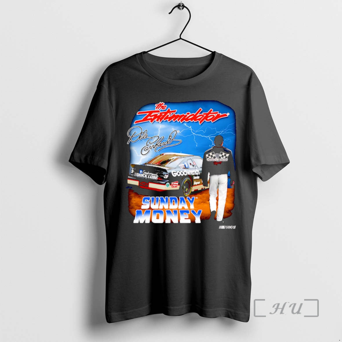 Officials Dale Earnhardt Checkered Flag Sports Sunday Money T-Shirts, Hoodie, Sweatshirt | HypeDripTees.com