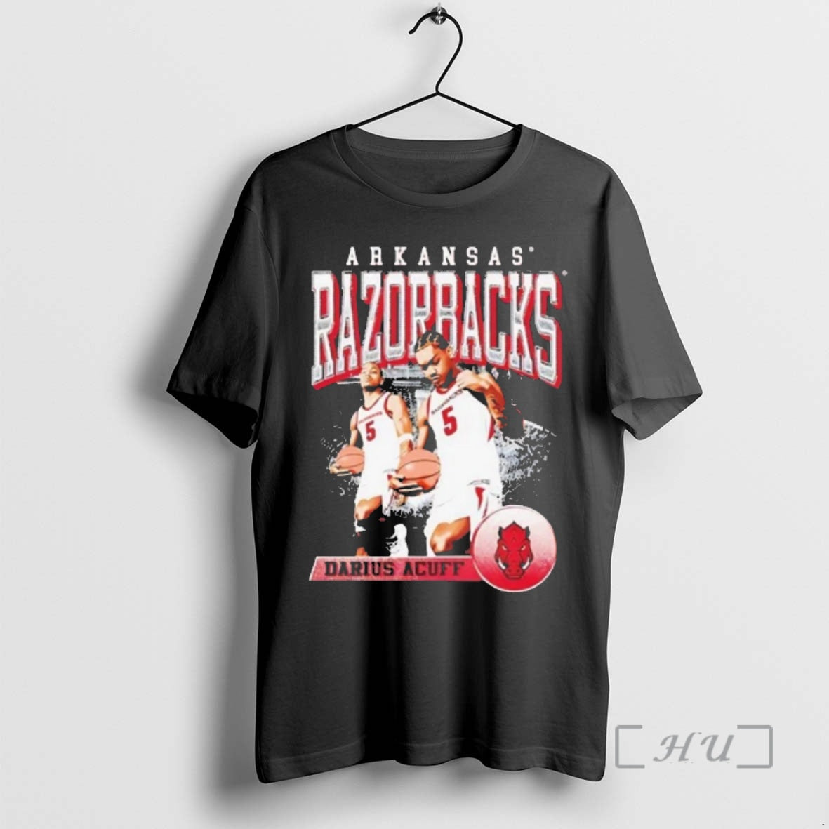 Officials Darius Acuff Jr Arkansas Razorbacks Retro T-Shirts, Hoodie, Sweatshirt | HypeDripTees.com