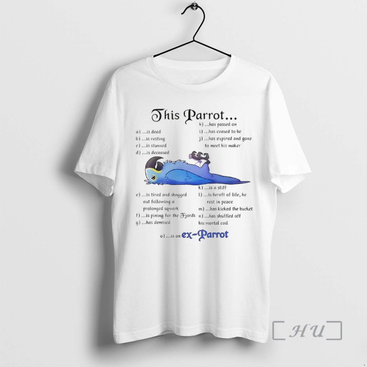 Officials Dead Parrot Sketch Monty Python T-Shirts, Hoodie, Sweatshirt | HypeDripTees.com