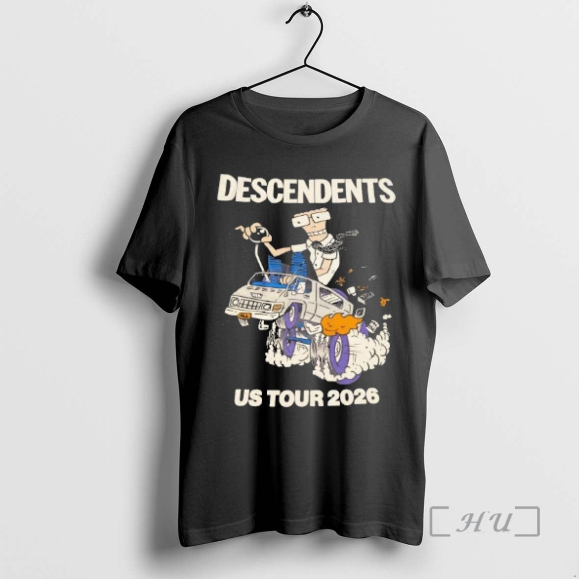 Officials Descendents Us Tour 2026 Cartoon T-Shirts, Hoodie, Sweatshirt | HypeDripTees.com