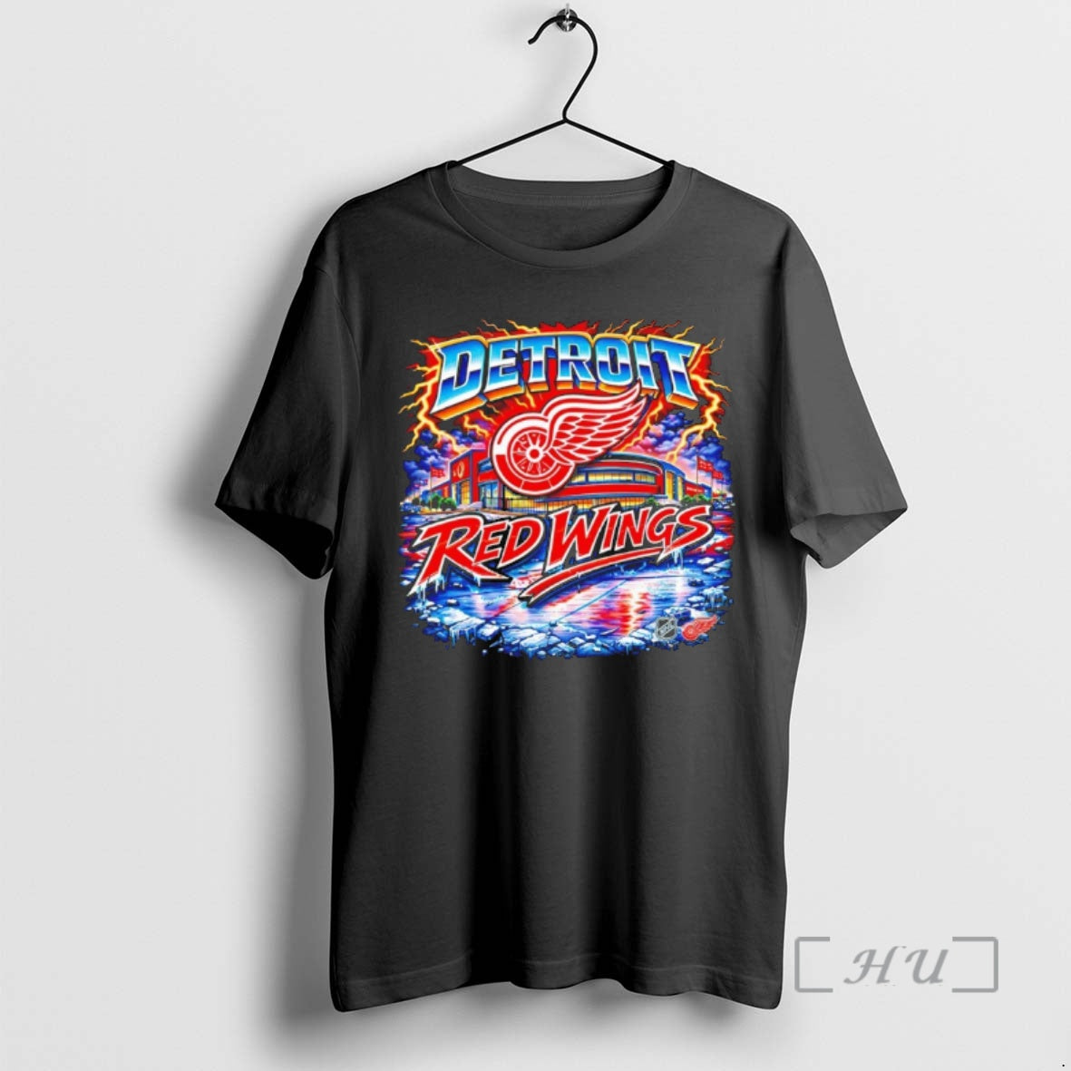 Officials Detroit Red Wings Nhl Stadium Art 2026 T-Shirts, Hoodie, Sweatshirt | HypeDripTees.com