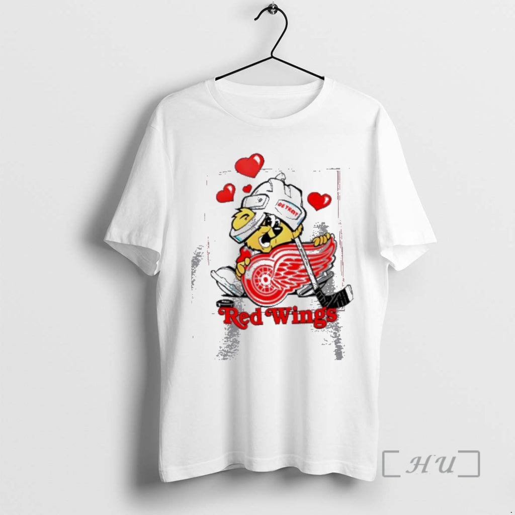 Officials Detroit Red Wings Valentines Teddy Bear Basketball