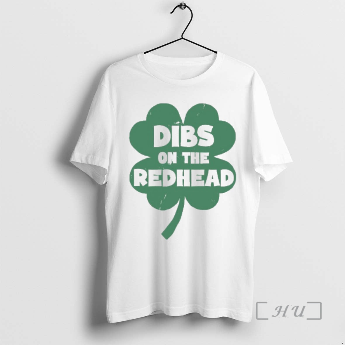 Officials Dibs On The Redhead Shamrock T-Shirts, Hoodie, Sweatshirt | HypeDripTees.com