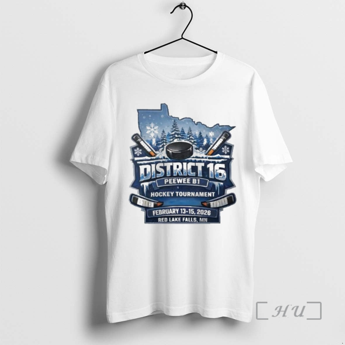 Officials District 16 Peewee B1 Hockey Tournament Red Lake Falls Minnesota Premium T Shirts Sweater Hoodie, Sweatshirt