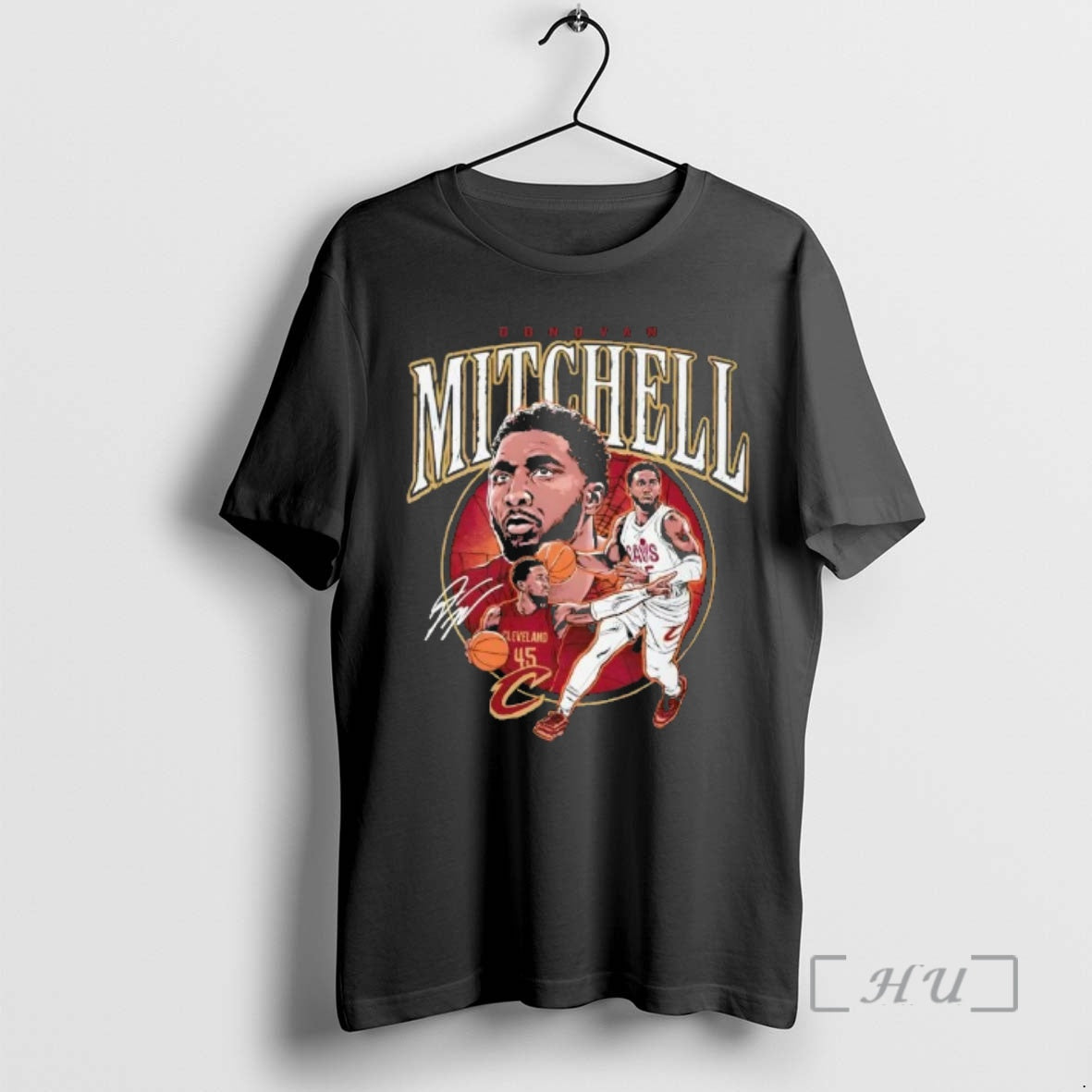 Officials Donovan Mitchell Cleveland Cavaliers Basketball Trio Signature T-Shirts, Hoodie, Sweatshirt | HypeDripTees.com