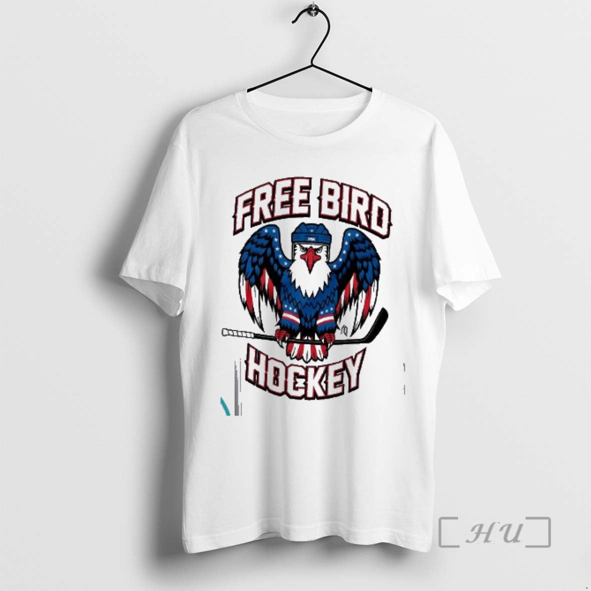 Officials Eagle Usa Nhl Free Bird Hockey T-Shirts, Hoodie, Sweatshirt | HypeDripTees.com