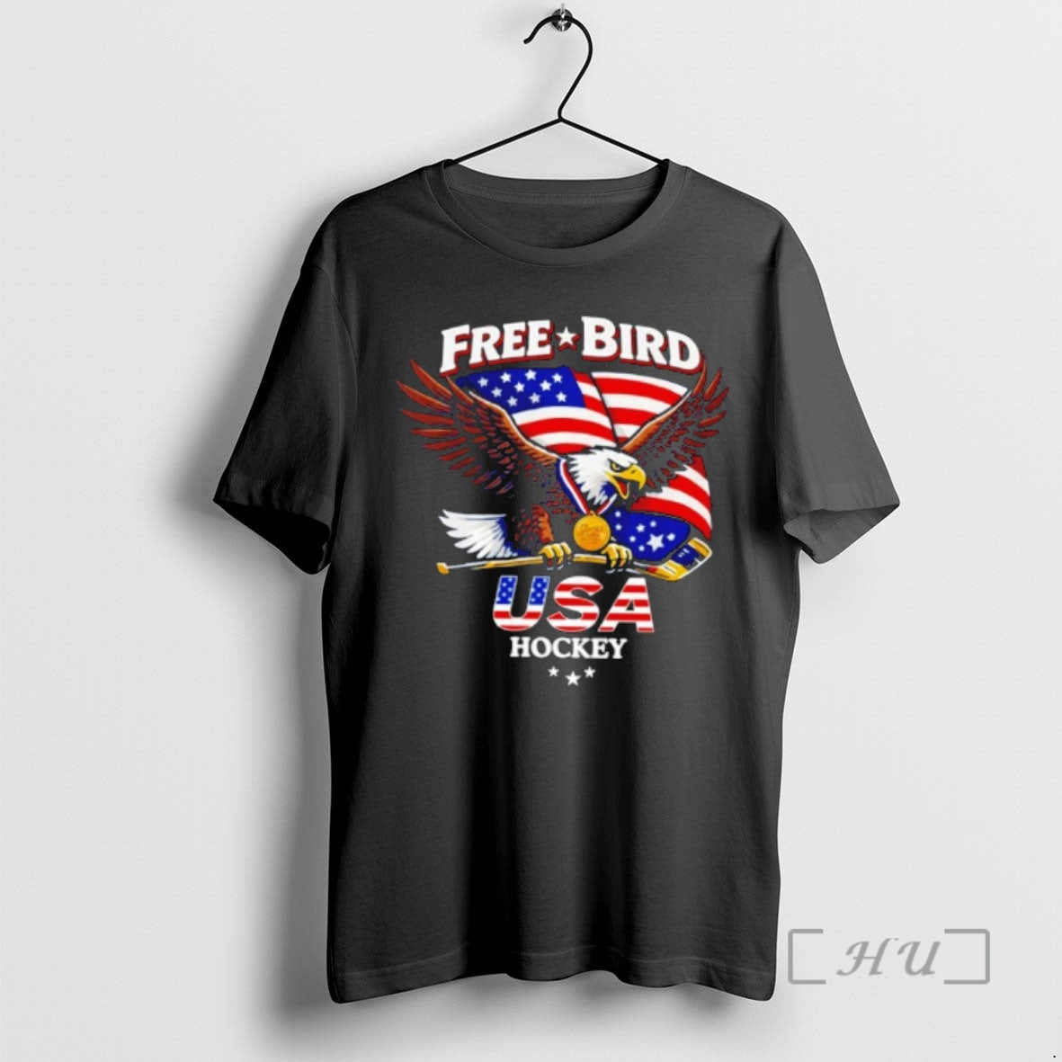 Officials Eagle Free Bird Usa Hockey T-Shirts, Hoodie, Sweatshirt | HypeDripTees.com