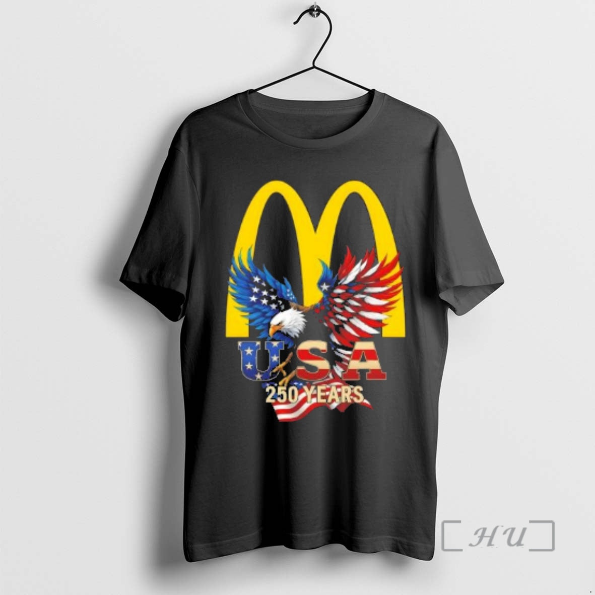 Officials Eagle X Mcdonalds 250 Years Of America Usa Flag T-Shirts, Hoodie, Sweatshirt | HypeDripTees.com