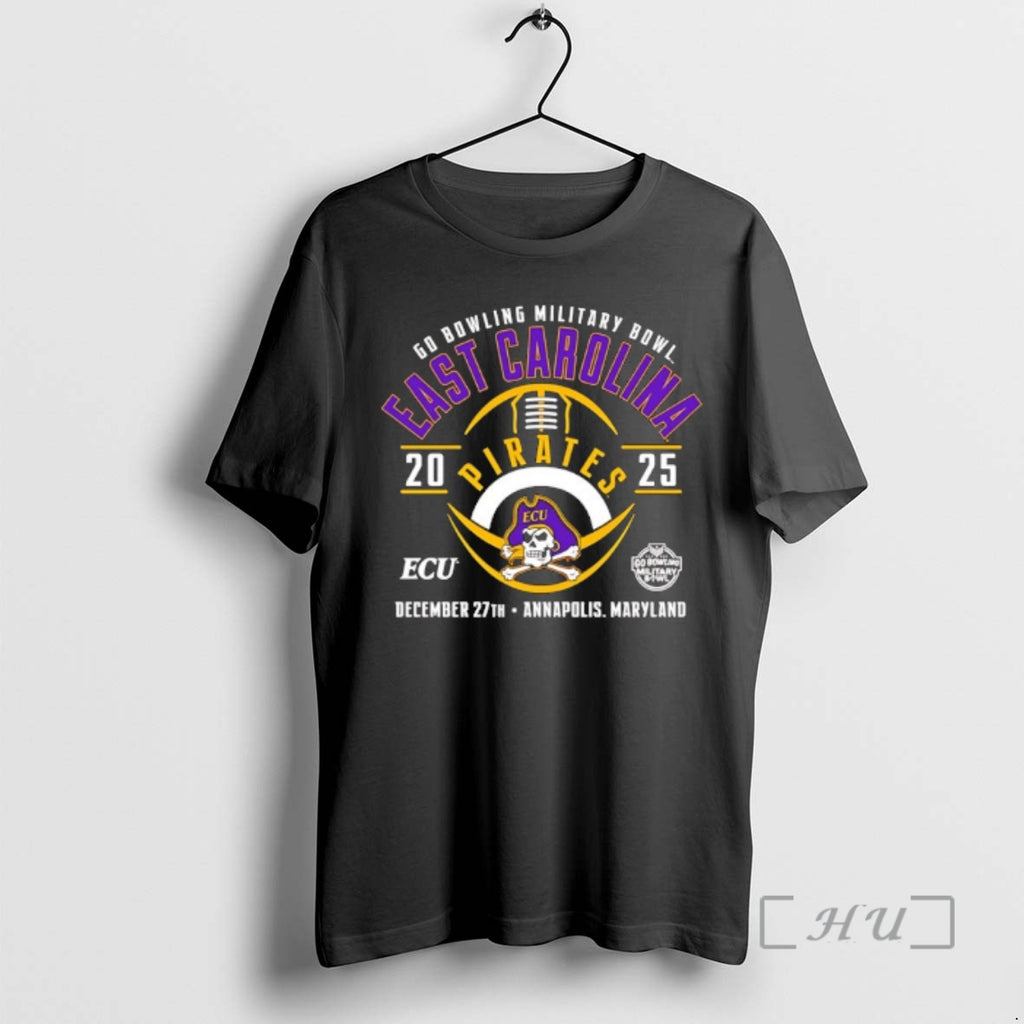 Officials East Carolina Pirates 2025 Go Bowling Military Bowl