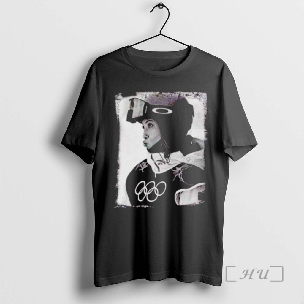 Officials Eileen Gu Freestyle Skier Retro