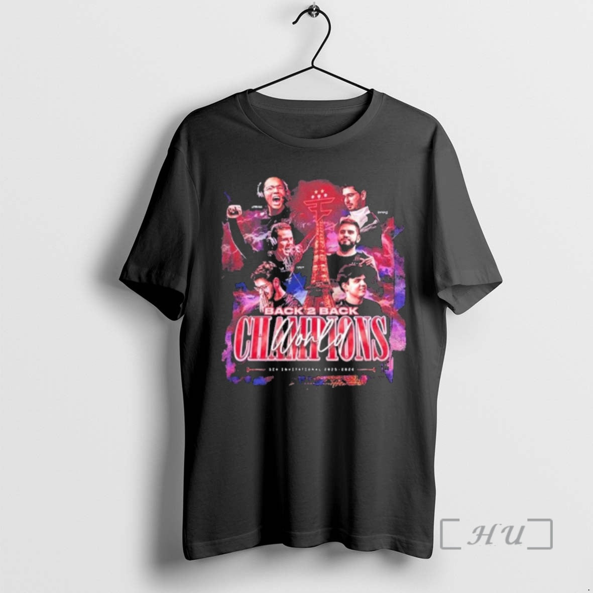 Officials Faze Clan Back 2 Back World Champions Six Invivational T-Shirts, Hoodie, Sweatshirt | HypeDripTees.com