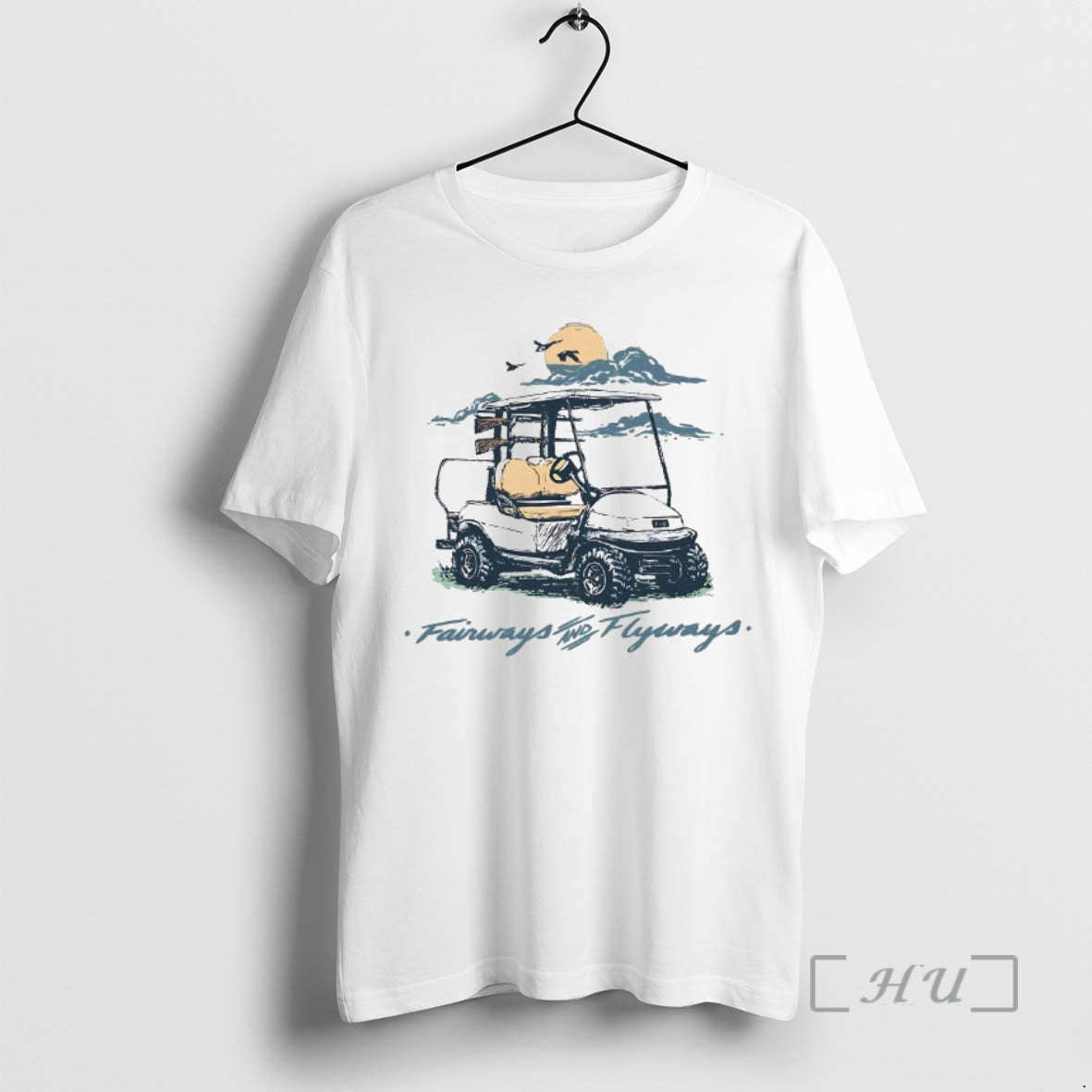Officials Fairways And Flyways Golf Cart T-Shirts, Hoodie, Sweatshirt | HypeDripTees.com