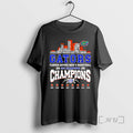 Officials Florida Gators Mens Basketball 2026 Sec Champions 8 Time City Skyline Premium T Shirts