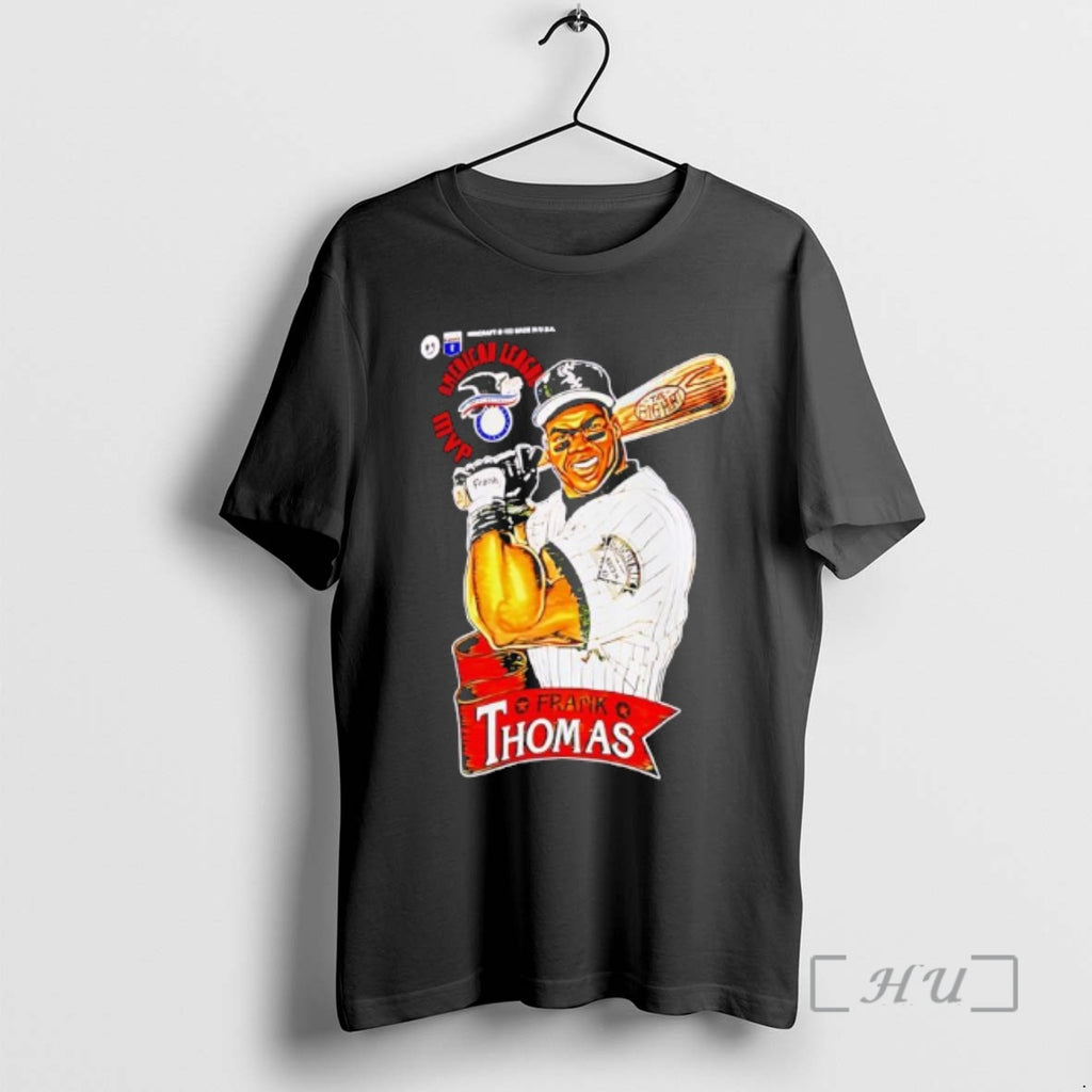 Officials Frank Thomas Chicago White Sox Mvp The Big Hurt Baseball Legend Premium T Shirts