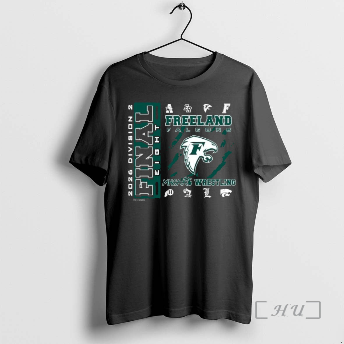 Officials Freeland Falcons 2026 Mhsaa Team Wrestling Final 8 D2 T-Shirts, Hoodie, Sweatshirt | HypeDripTees.com