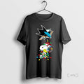 Officials Funny San Jose Sharks Peanuts Christmas Night 2025 Special Holiday Premium T Shirts Sweater
