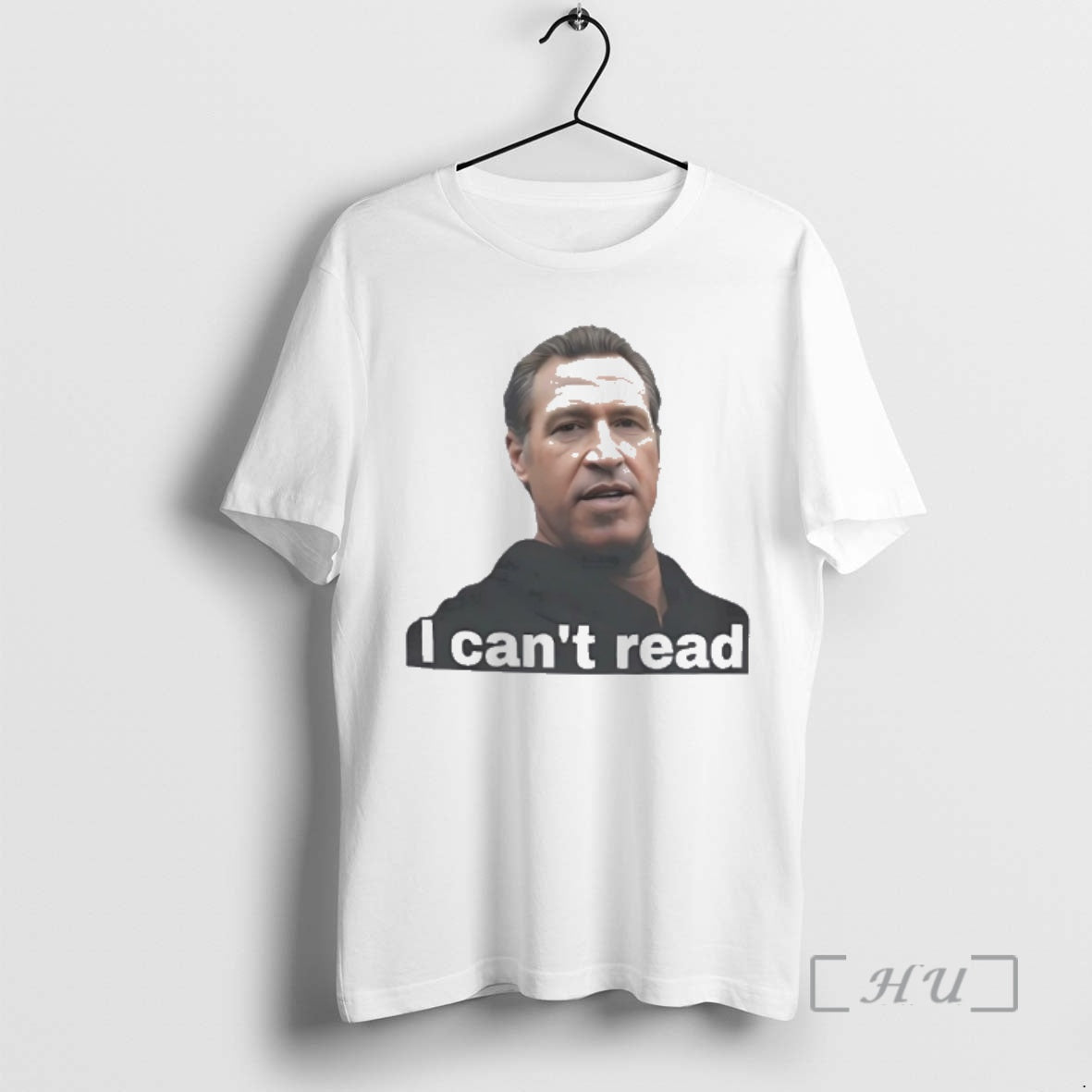 Officials Gavin Newsom I Cant Read T-Shirts, Hoodie, Sweatshirt | HypeDripTees.com